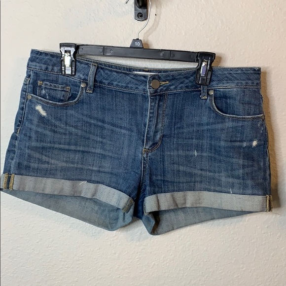 PAIGE Pants - Paige Denim Cuffed Shorts